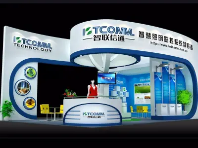 Exhibition - Area - 6X9-3DMAX2011-07 3D model