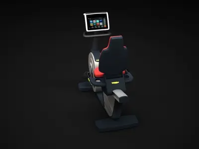 Recline machine 3D model