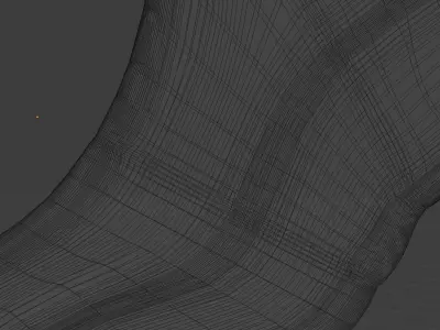 Bat Wings Low-poly 3D model