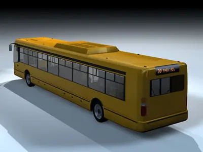 City bus2 3D model