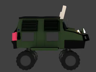 paraa Low-poly 3D model