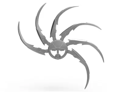 Shuriken of Predator from the movie Alien vs Predator 2004 3D print model