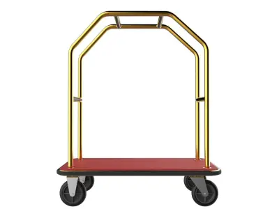 Hotel Trolley 09 3D model