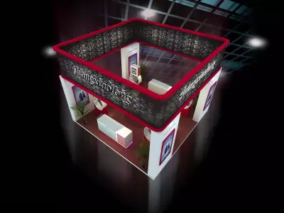 Exhibition - Area - 6X6-3DMAX2009-44 3D model