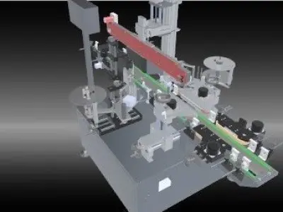 Labeling Machinery 3D model