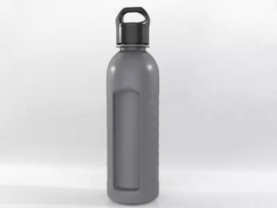 water bottle Low-poly 3D model buy