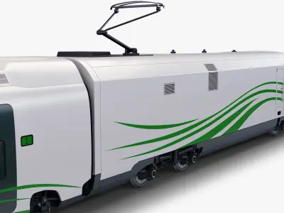  High Speed Passenger Train v 1 