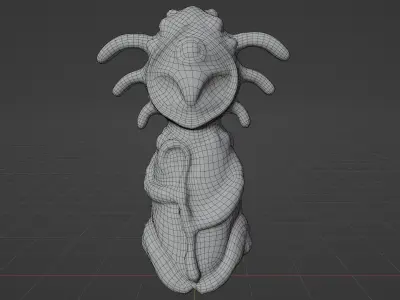 artifact Low-poly 3D model