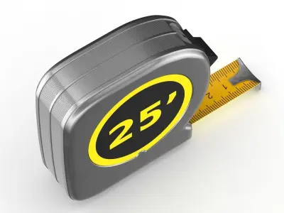 Tape Measure 3D model buy