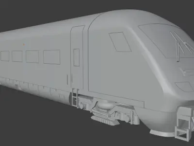 H0 1-87 scale Reisezugwagen Apmbzf 116 8 3D print model