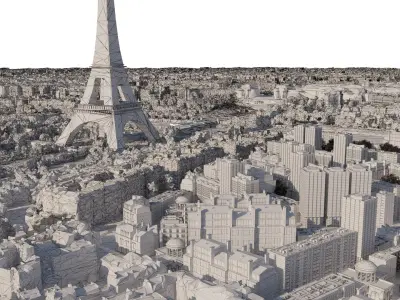  Eiffel Tower in France 