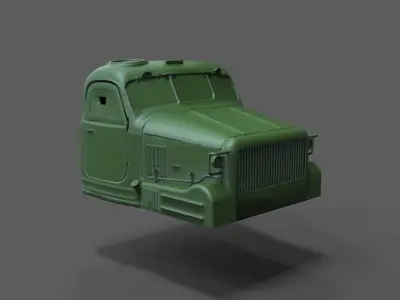 AT-T Body Military Vehicle 3D Scan 3D print model