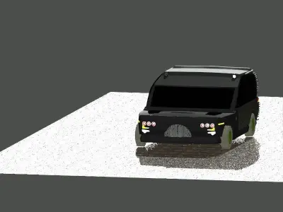 New Generation Jeep Free 3D model