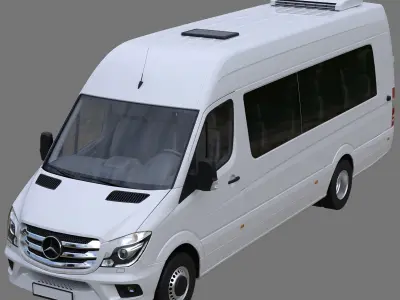 Mercedes-Benz Sprinter Bus 2015 3D model