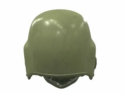 Pilot helmet jb-3 3D model