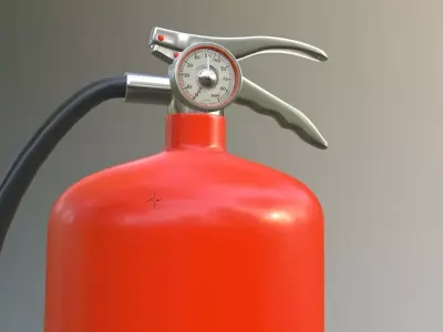 fire extinguisher  3D model