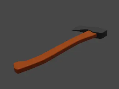 Simple Axe Free 3D model