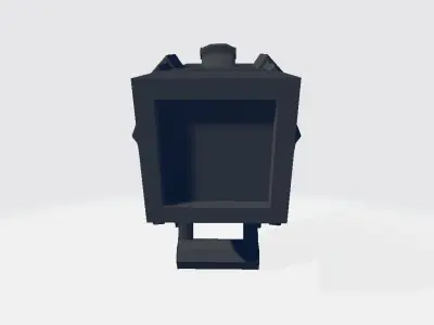 Head Lamp - Flashlight Low-poly 3D model