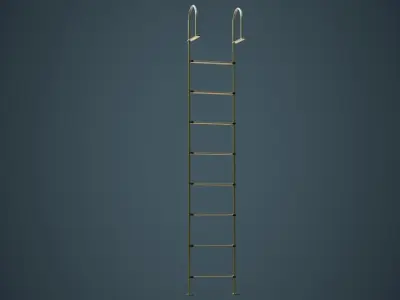 Ladder 3A Low-poly 3D model