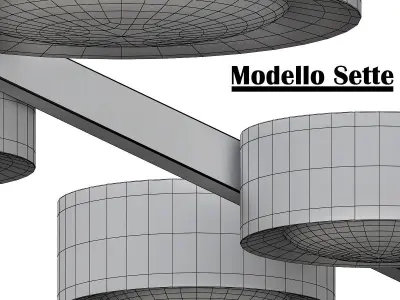 Modello Sette 3D model