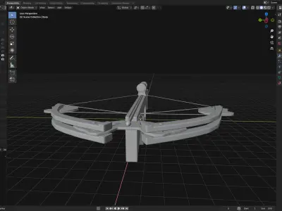 Crossbow 3D model get