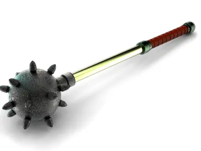 Medieval mace 3D model