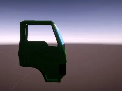 truck cabin Free 3D model