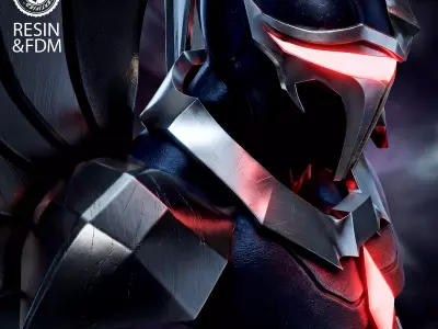 Wicked Marvel Darkhawk Portrait Bust 3D print model