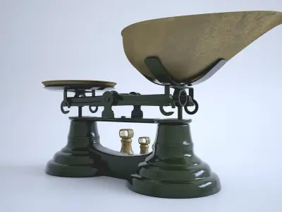Vintage Librasco Weighing Scales 3D model