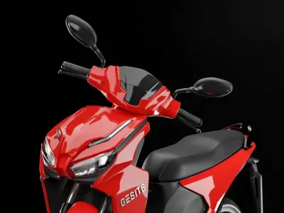 Electric Scooter GESITS 3D model