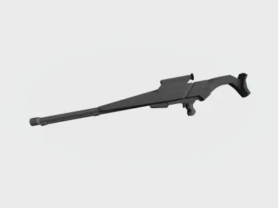 Machine-guns from future 3D print model