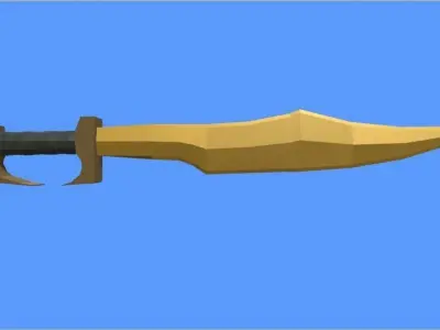 300 Sword Free 3D model