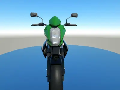 Kawasaki ER7 3D model