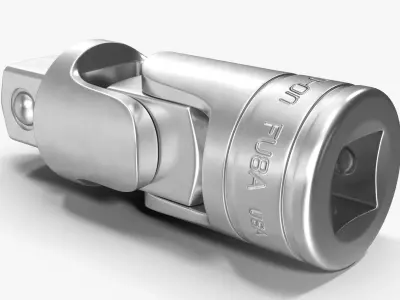 Socket Tool FU8A Low-poly 3D model