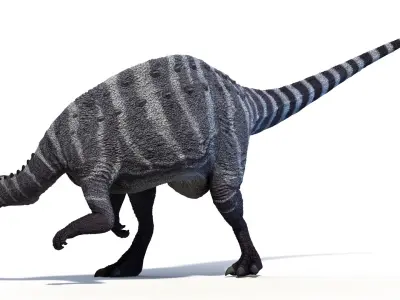 Thescelosaurus Animated 3D model