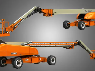 1850SJ Ultra Telescopic Boom Lift 3D model