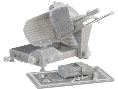 Industrial Meat Slicer Sirman MIRRA 300 3D model