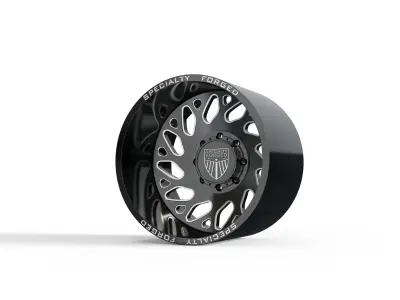REAR SPECIALITY FORGED D003 WHEEL 3D MODEL 3D model