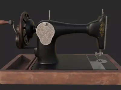 Sewing matchine 3D model