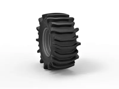 Offroad wheel 32 3D print model