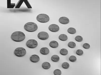 Base Bundle - Urban Environment  3D Model Pack