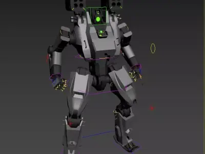 MECHA ROBOT 3D model purchase