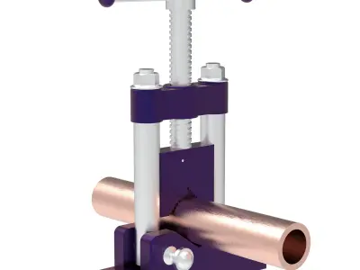 Pipe Vice 3D model purchase