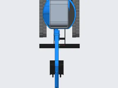 Mini Excavator 3D model from CGTrader