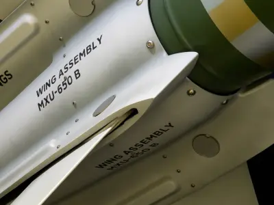 GBU-12 Paveway II guided missile 3D printable model 3D print model
