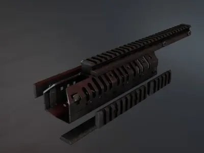 Vltor Casv M4 Handguard Low-poly 3D model