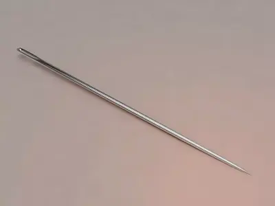  3D  Hand Sewing Needle 3D model