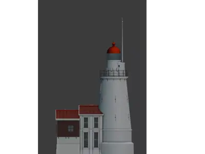 lighthouse 3d model 3D model