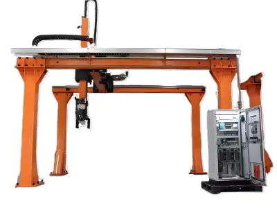 High-Speed Smart Palletizer CNC Gantry for Carton and Bag Stack 3D model