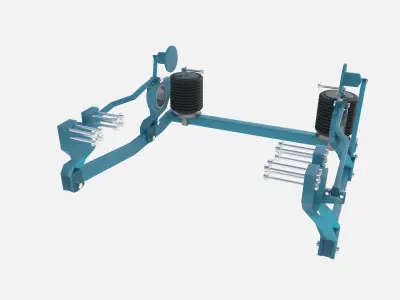air suspensior 3D model